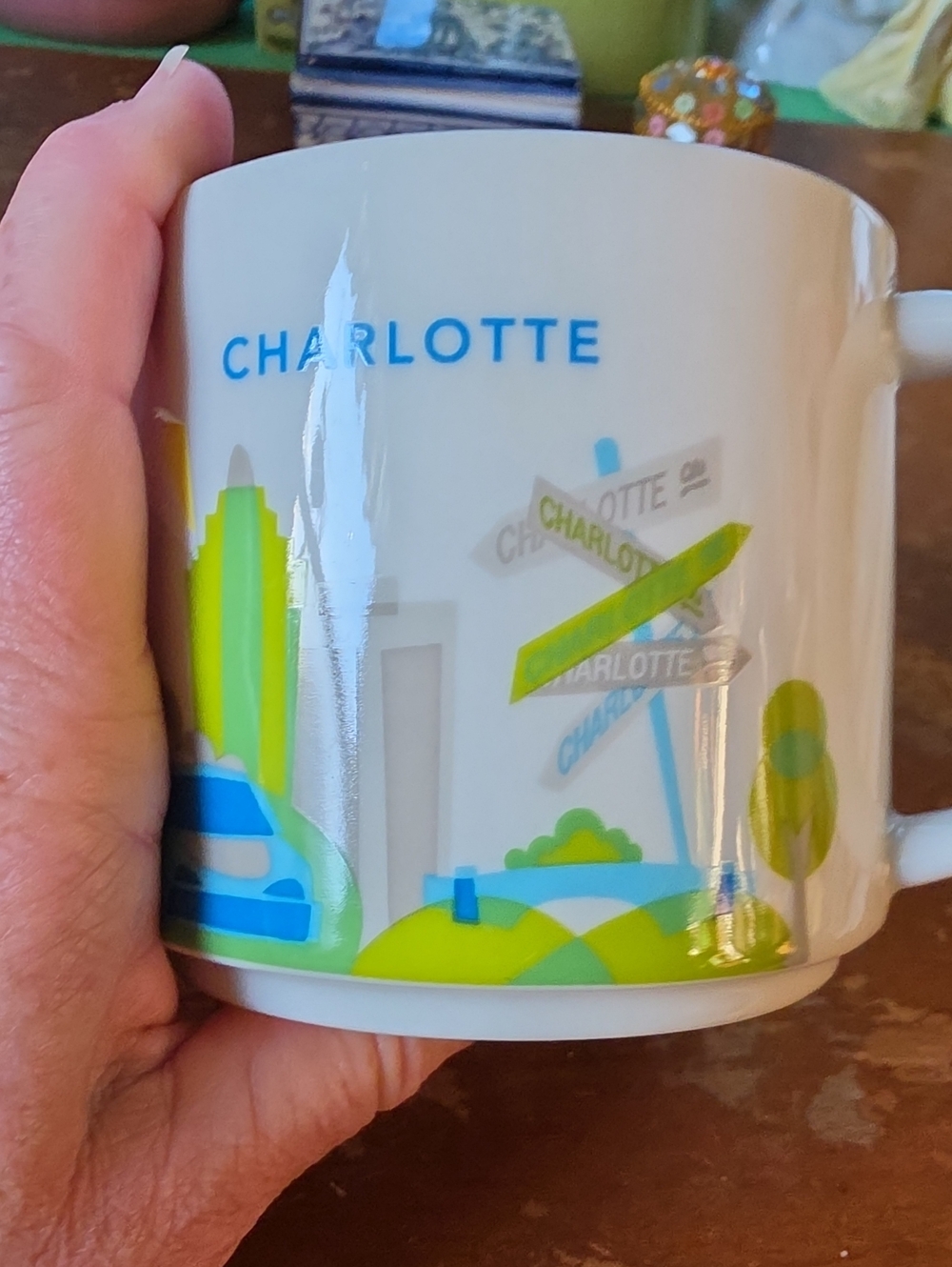 Charlotte City Mug From "You Are Here" Starbucks collection